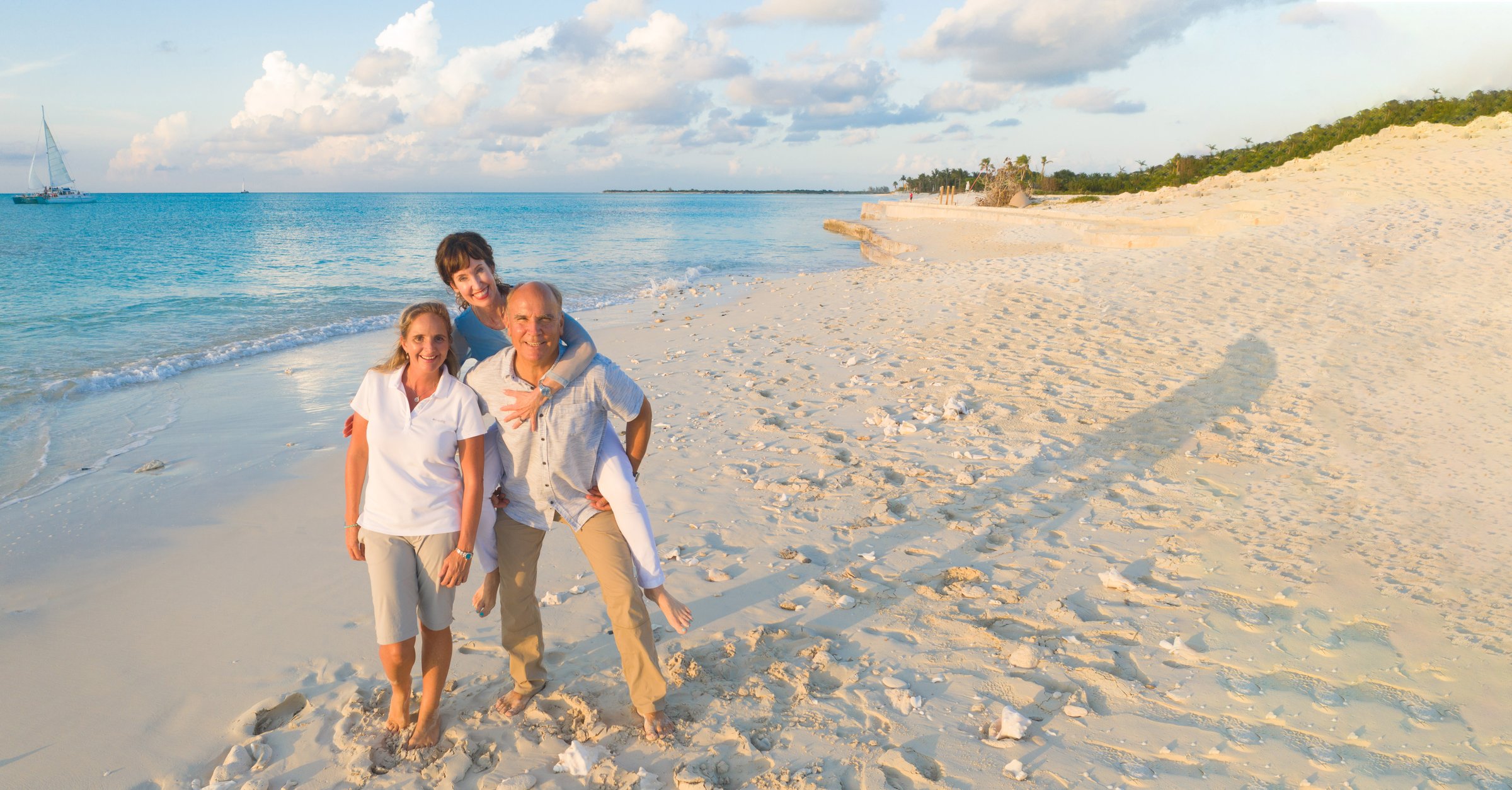 The Paradise Photography team on the beach