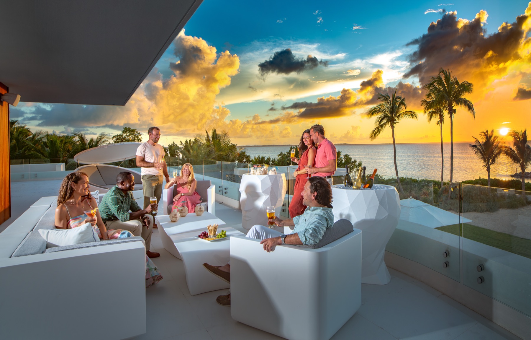 Lifestyle photography for resorts and villas in Turks and Caicos by Paradise Photography