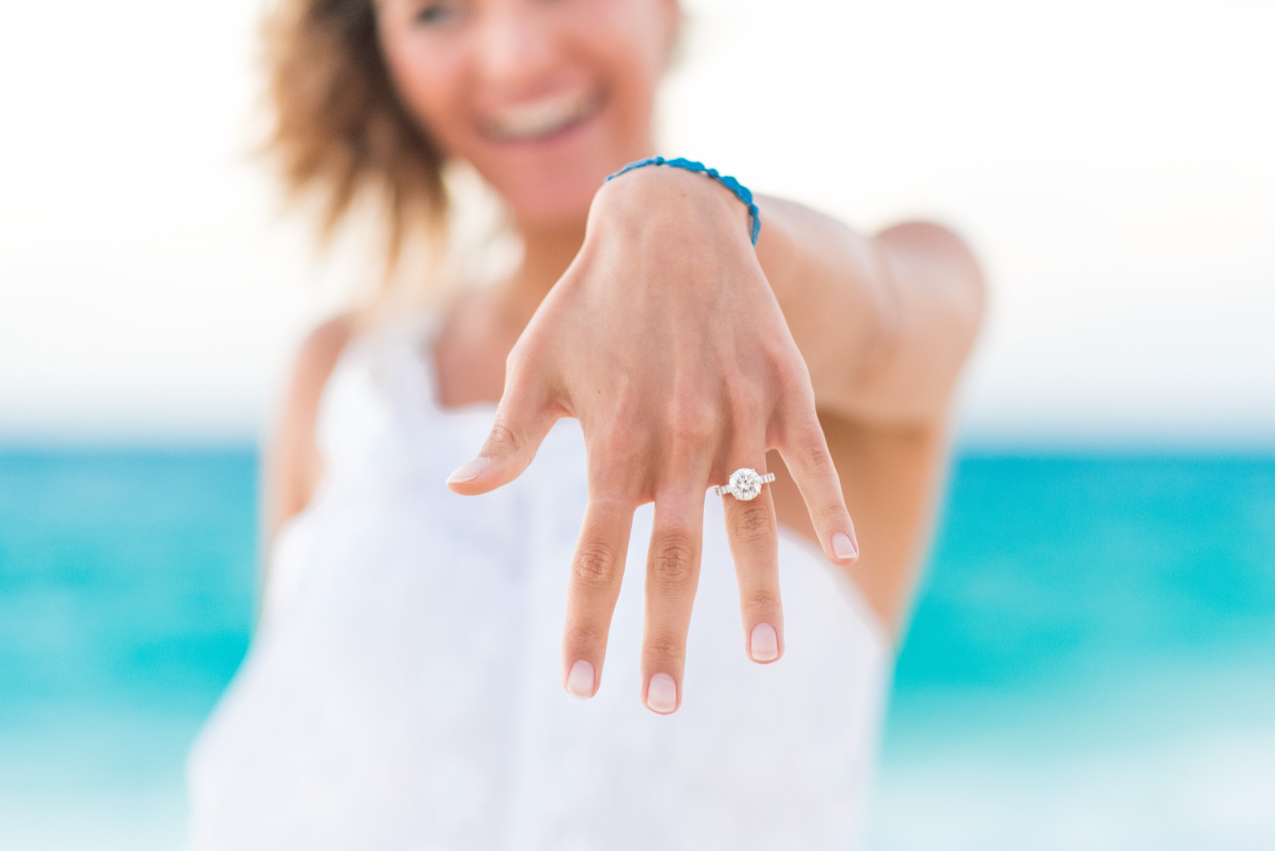 Surprise proposal photography in Turks and Caicos by Paradise Photography