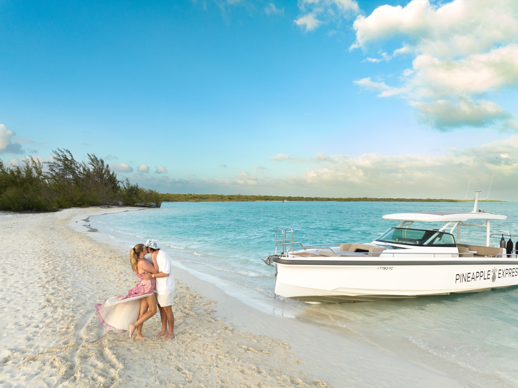 Surprise proposal photography in Turks and Caicos by Paradise Photography