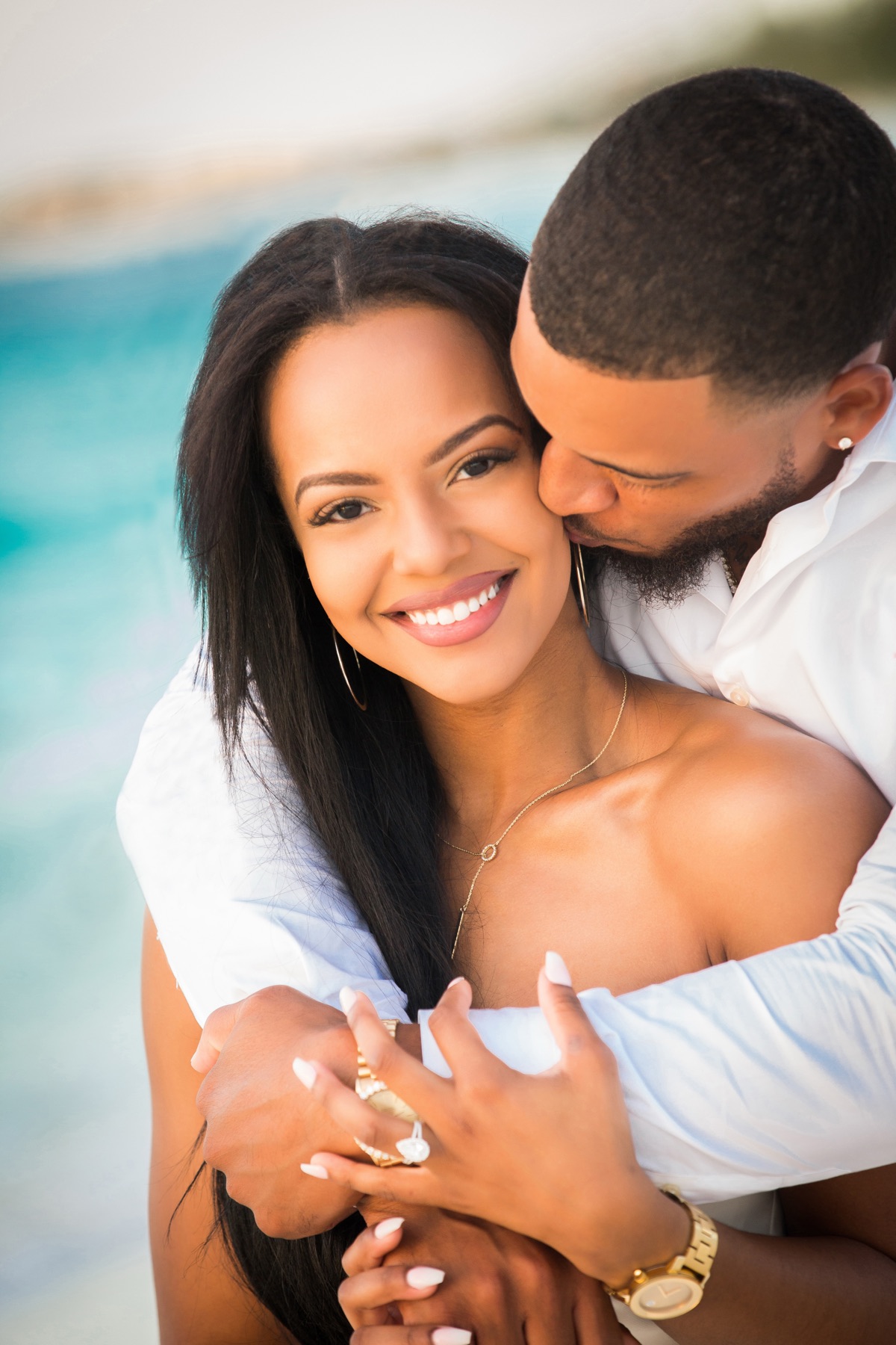 Surprise proposal photography in Turks and Caicos by Paradise Photography
