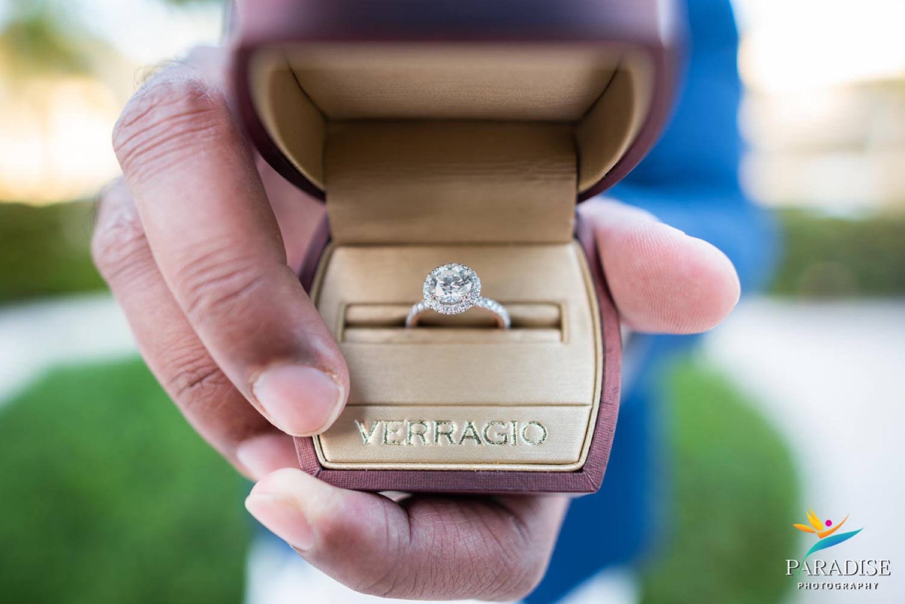 Surprise proposal photography in Turks and Caicos by Paradise Photography