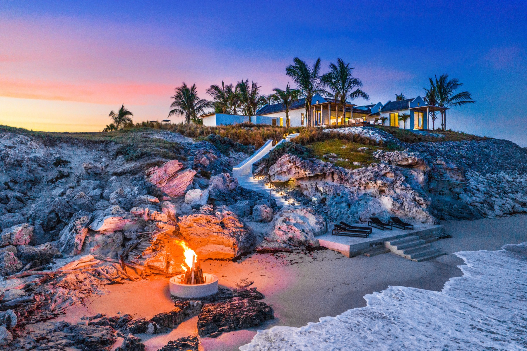 Real estate photography of a luxury property in Turks and Caicos by Paradise Photography