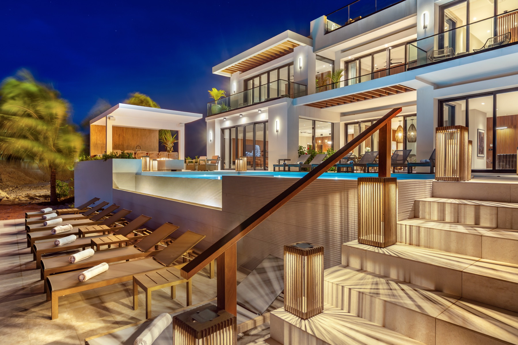 Real estate photography of a luxury property in Turks and Caicos by Paradise Photography