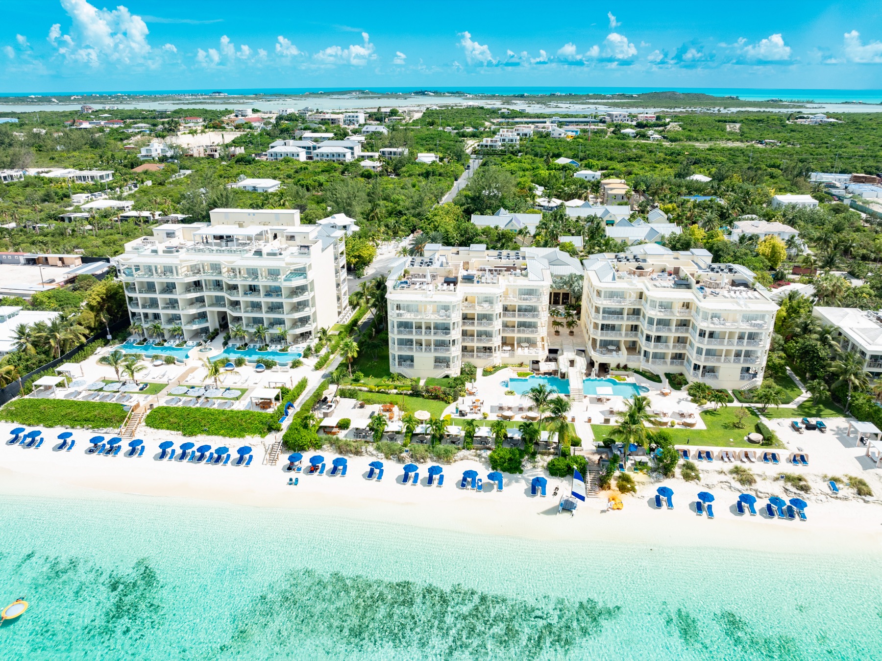 Resort photography of a luxury property in Turks and Caicos by Paradise Photography