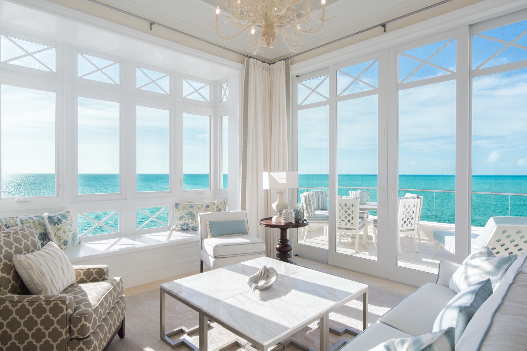 Resort photography of a luxury property in Turks and Caicos by Paradise Photography