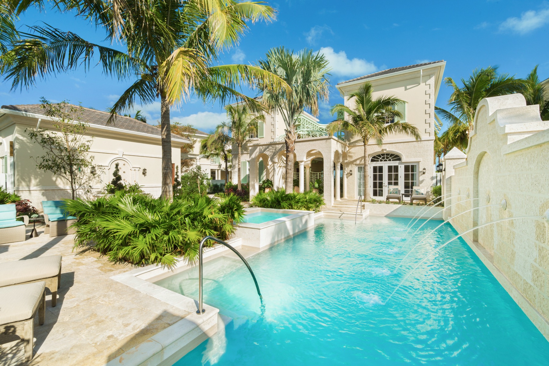 Resort photography of a luxury property in Turks and Caicos by Paradise Photography