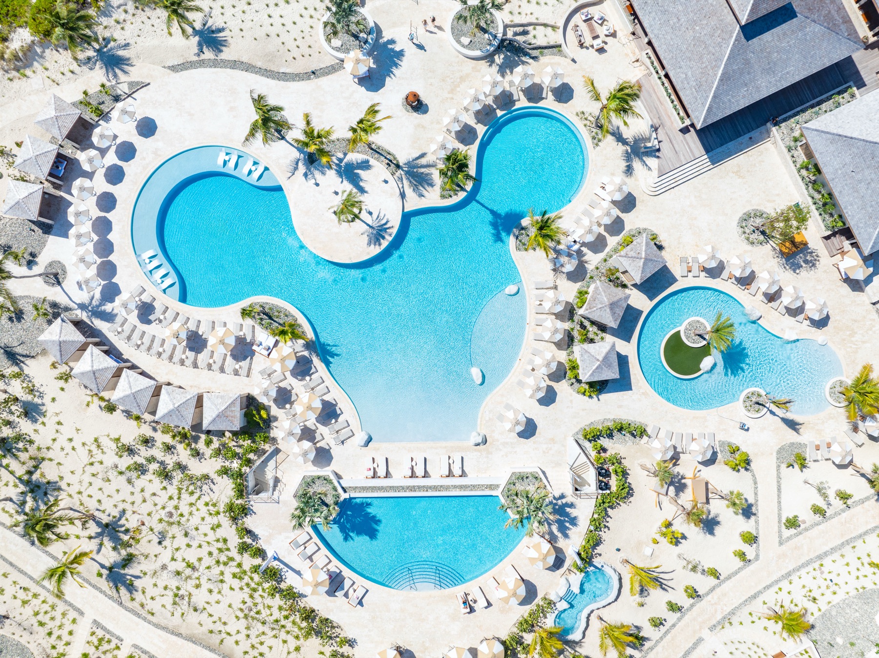 Resort photography of a luxury property in Turks and Caicos by Paradise Photography