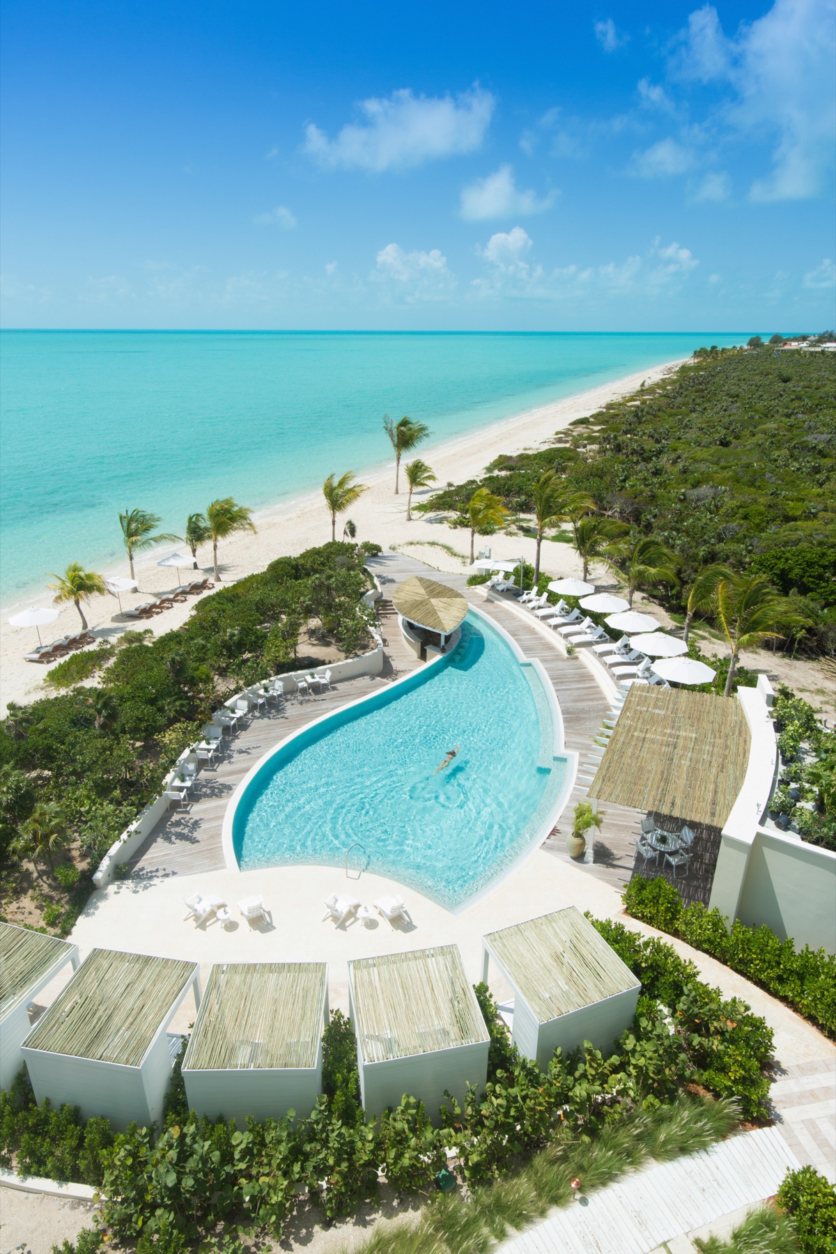 Resort photography of a luxury property in Turks and Caicos by Paradise Photography