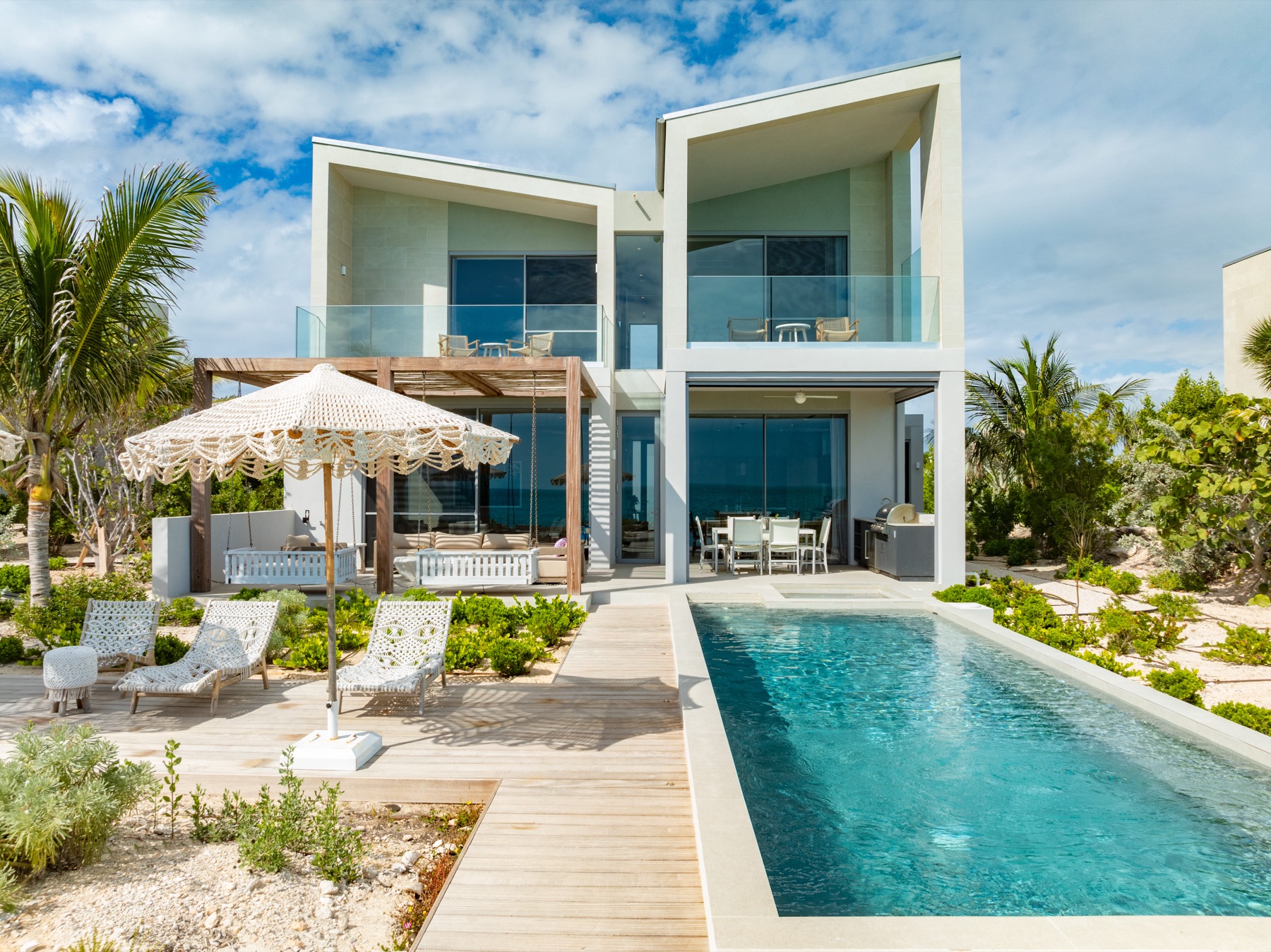 Resort photography of a luxury property in Turks and Caicos by Paradise Photography