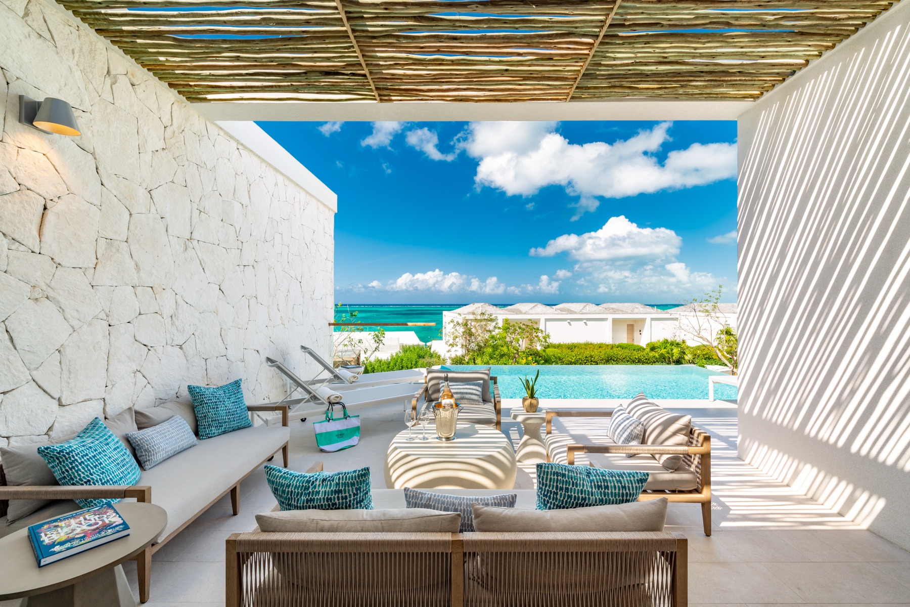 Resort photography of a luxury property in Turks and Caicos by Paradise Photography