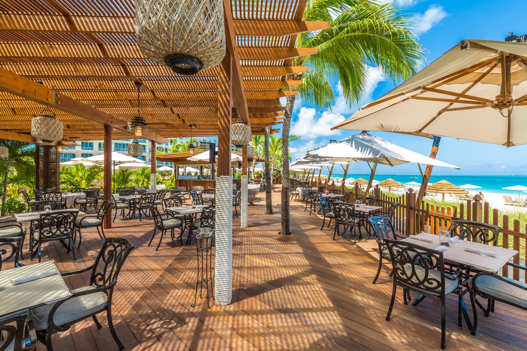 Resort photography of a luxury property in Turks and Caicos by Paradise Photography