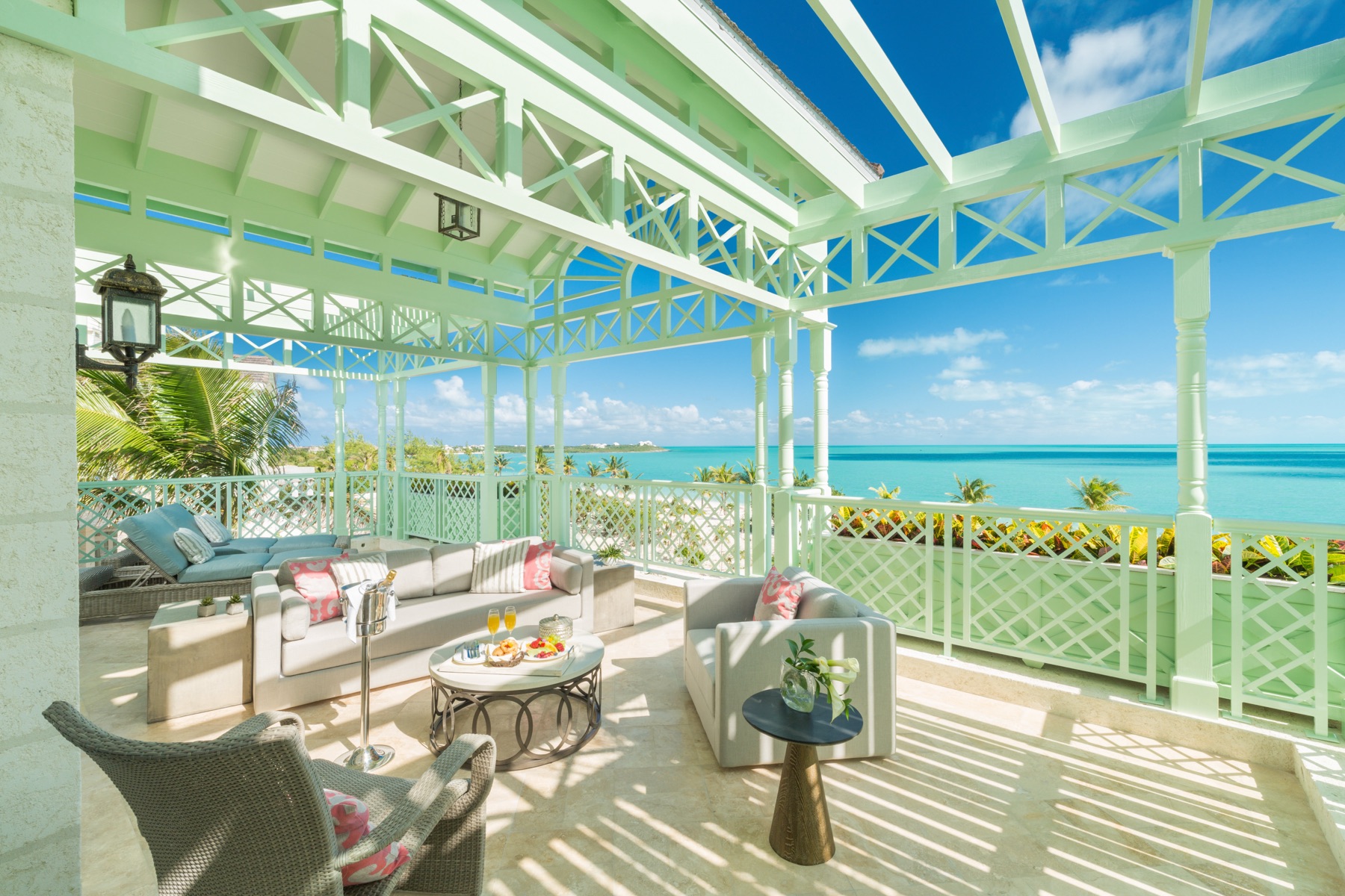 Resort photography of a luxury property in Turks and Caicos by Paradise Photography