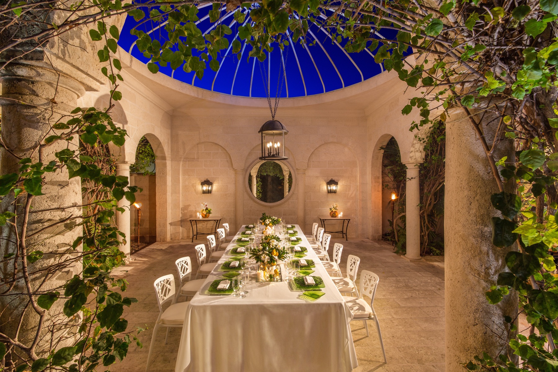 Resort photography of a luxury property in Turks and Caicos by Paradise Photography