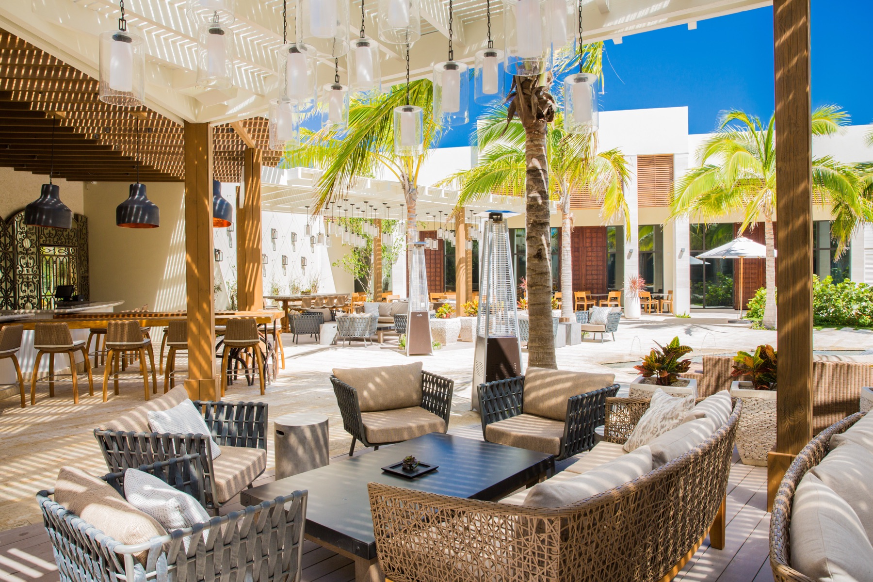 Resort photography of a luxury property in Turks and Caicos by Paradise Photography