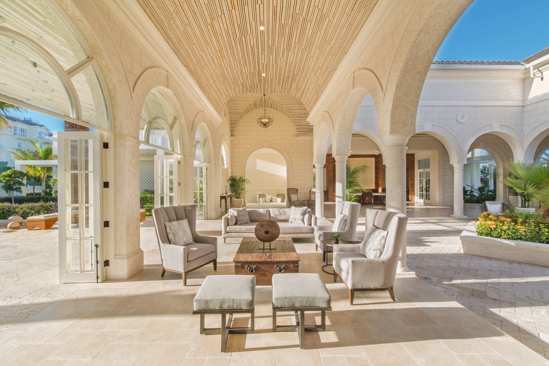 Resort photography of a luxury property in Turks and Caicos by Paradise Photography