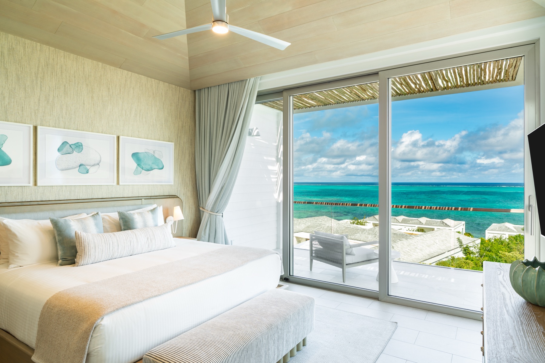 Resort photography of a luxury property in Turks and Caicos by Paradise Photography