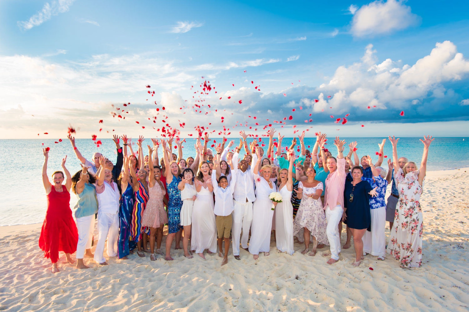 Destination wedding photography in Turks and Caicos by Paradise Photography