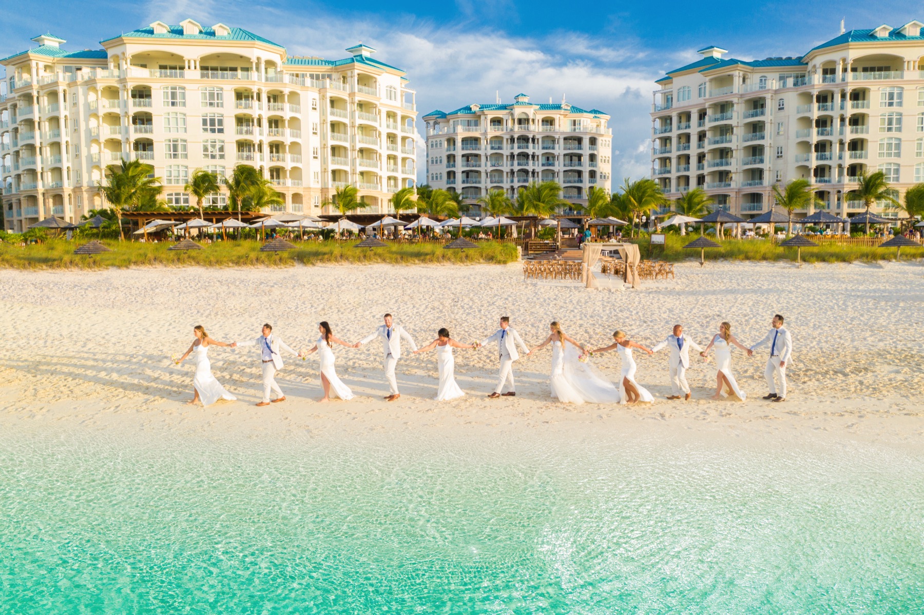 Destination wedding photography in Turks and Caicos by Paradise Photography