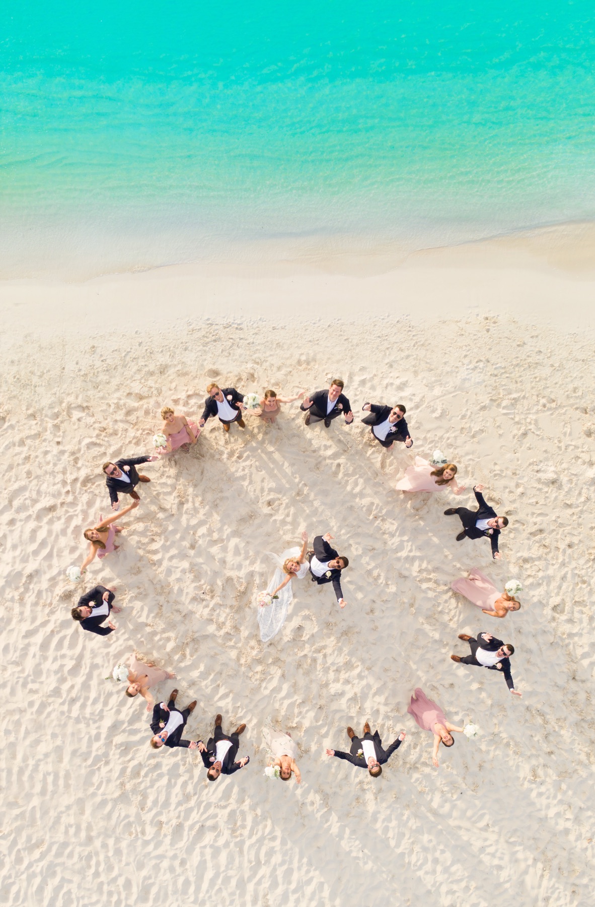 Destination wedding photography in Turks and Caicos by Paradise Photography